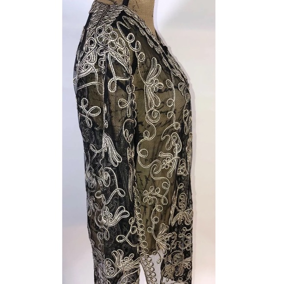 SOPHIE CHANG Black Duster BNWOT - Picture 9 of 9